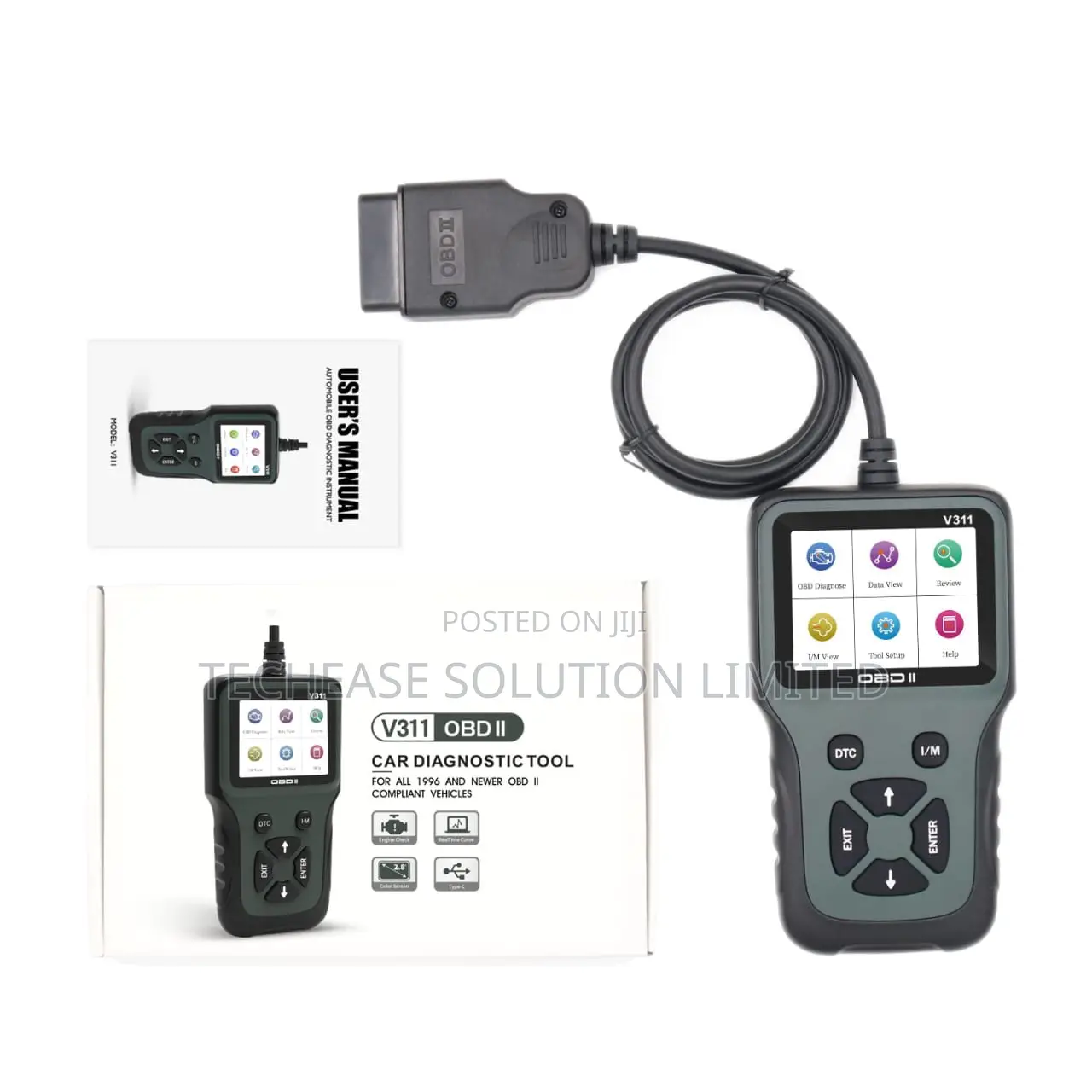 V311 Obd2 Car Diagnostic Scanner – Engine Fault Detector