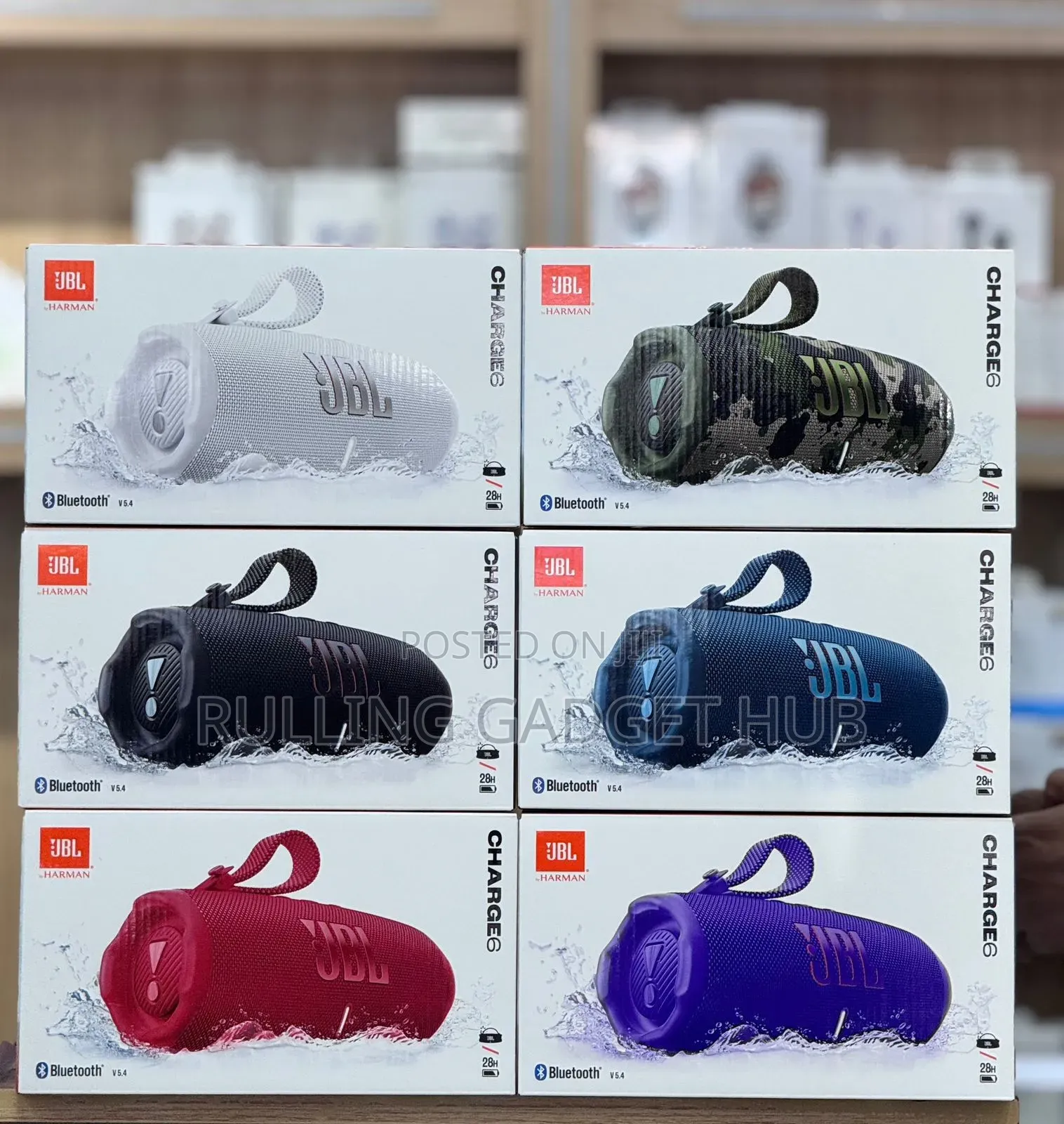 JBL Charge 6 All Colors