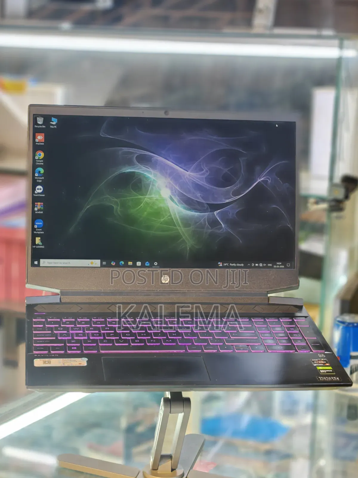 Laptop HP Pavilion 15-cs3063cl 8GB AMD Ryzen 5 SSD 256GB