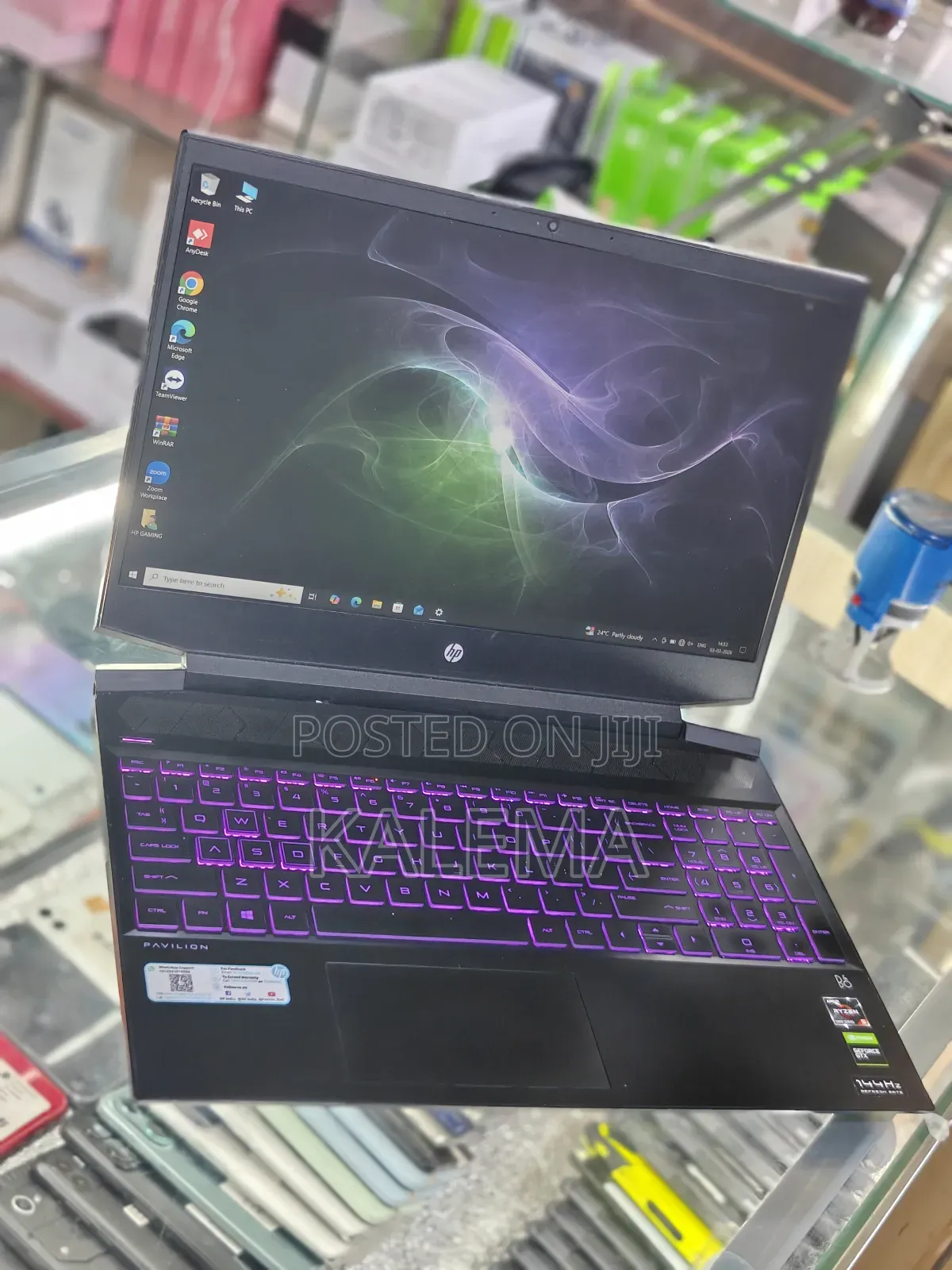 Laptop HP Pavilion 15-cs3063cl 8GB AMD Ryzen 5 SSD 256GB