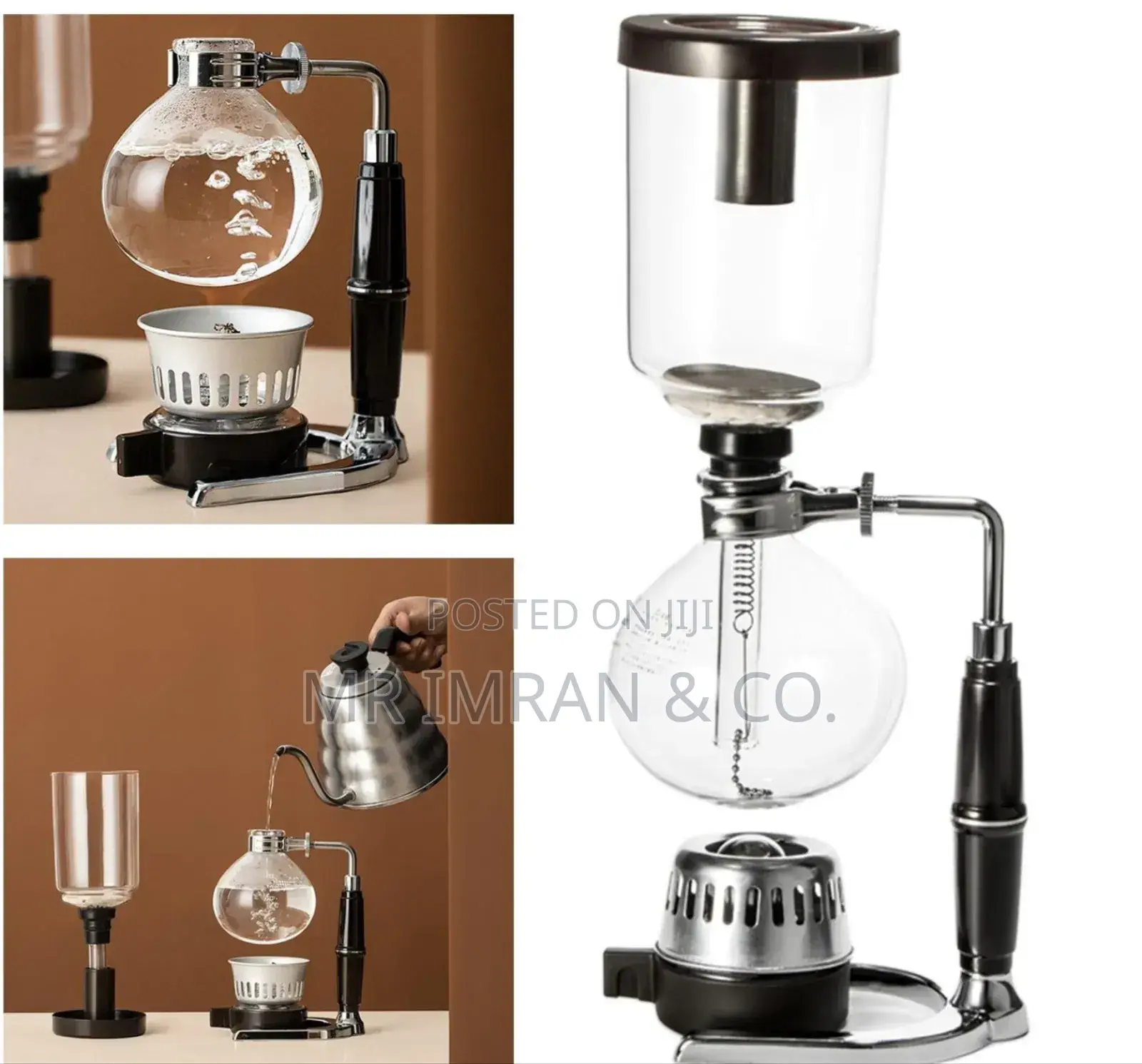 Vacuum-Style Siphon Coffee Maker