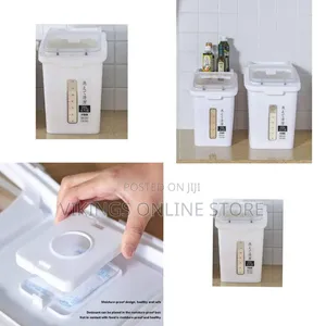 Large Capacity Airtight Dry Food Storage Container - Multicolor