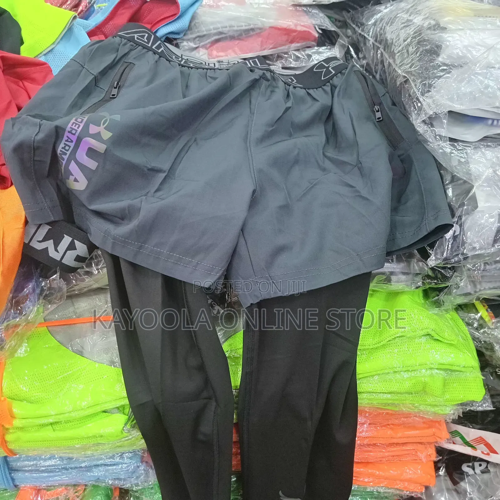 Men Sports 2 in 1gym Running Shorts
