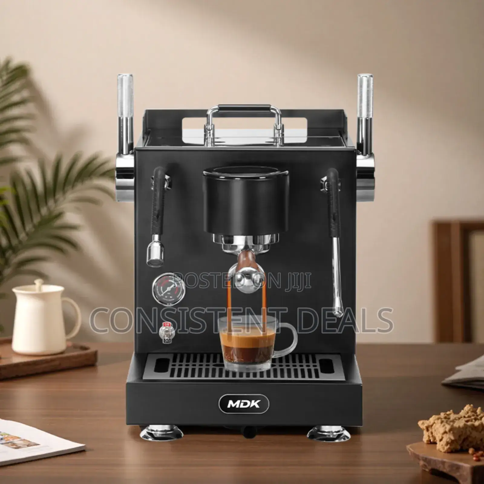 Dual Boiler Stainless Steel Semi Automatic Commercial Espresso Coffee
