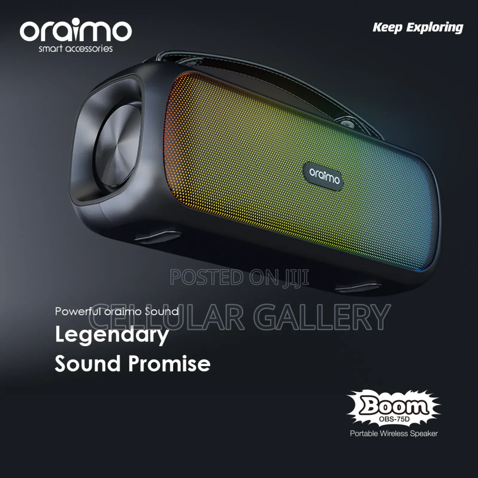 Oraimo Boom Portable Wireless Speaker