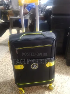 Original Cloth Suitcases. Small Size .( Black)