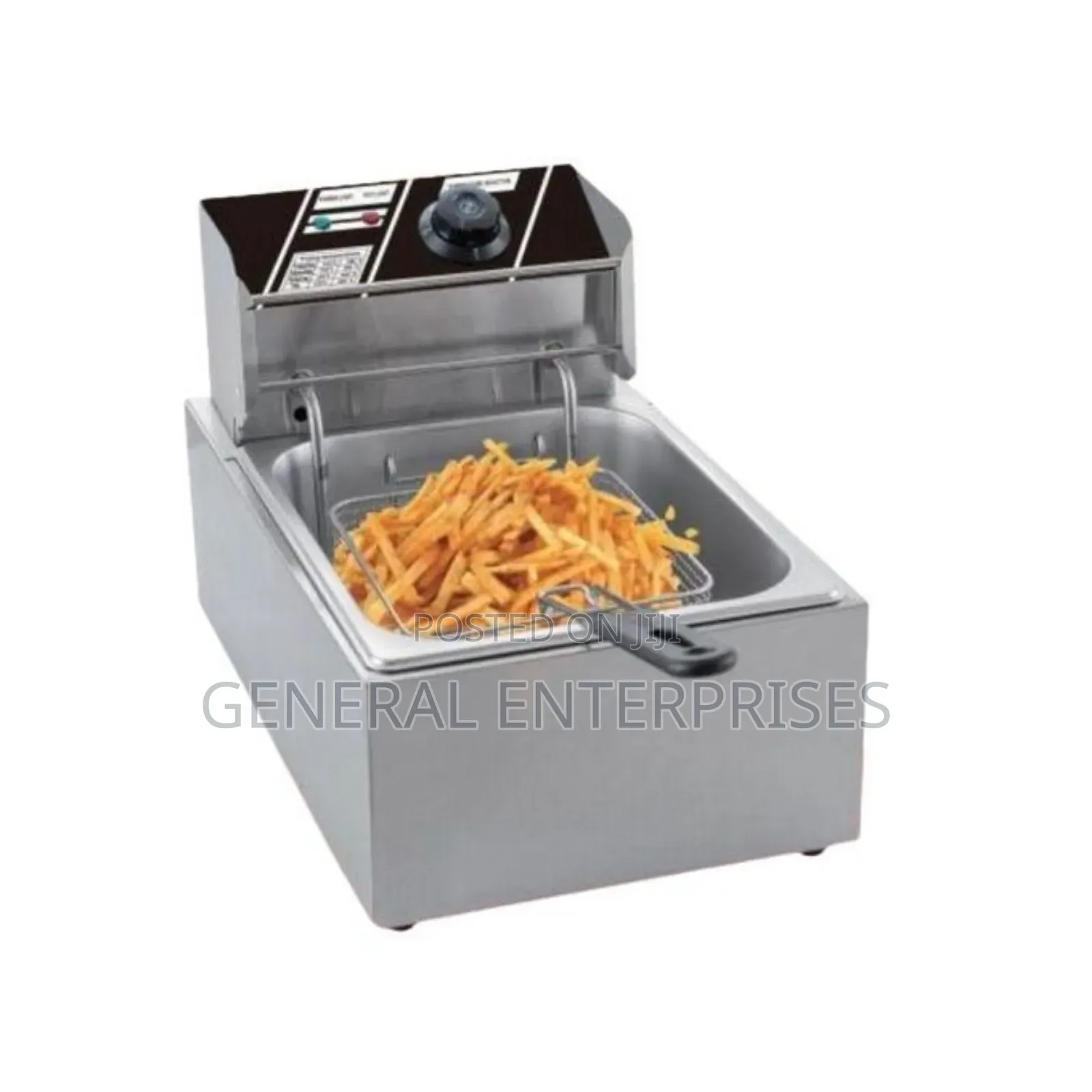 Max Plus Electric Fryer (Model Mp-906dh) Is a 6-Liter Stainless Steel