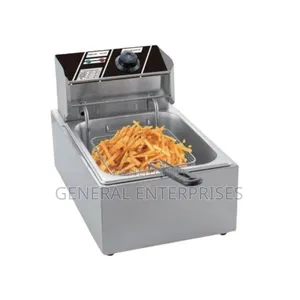 Max Plus Electric Fryer (Model Mp-906dh) Is a 6-Liter Stainless Steel