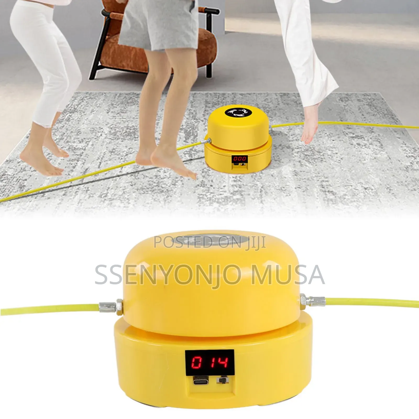 Smart Electric Skipping Rope Machine – Automatic Counting,Rechargeable