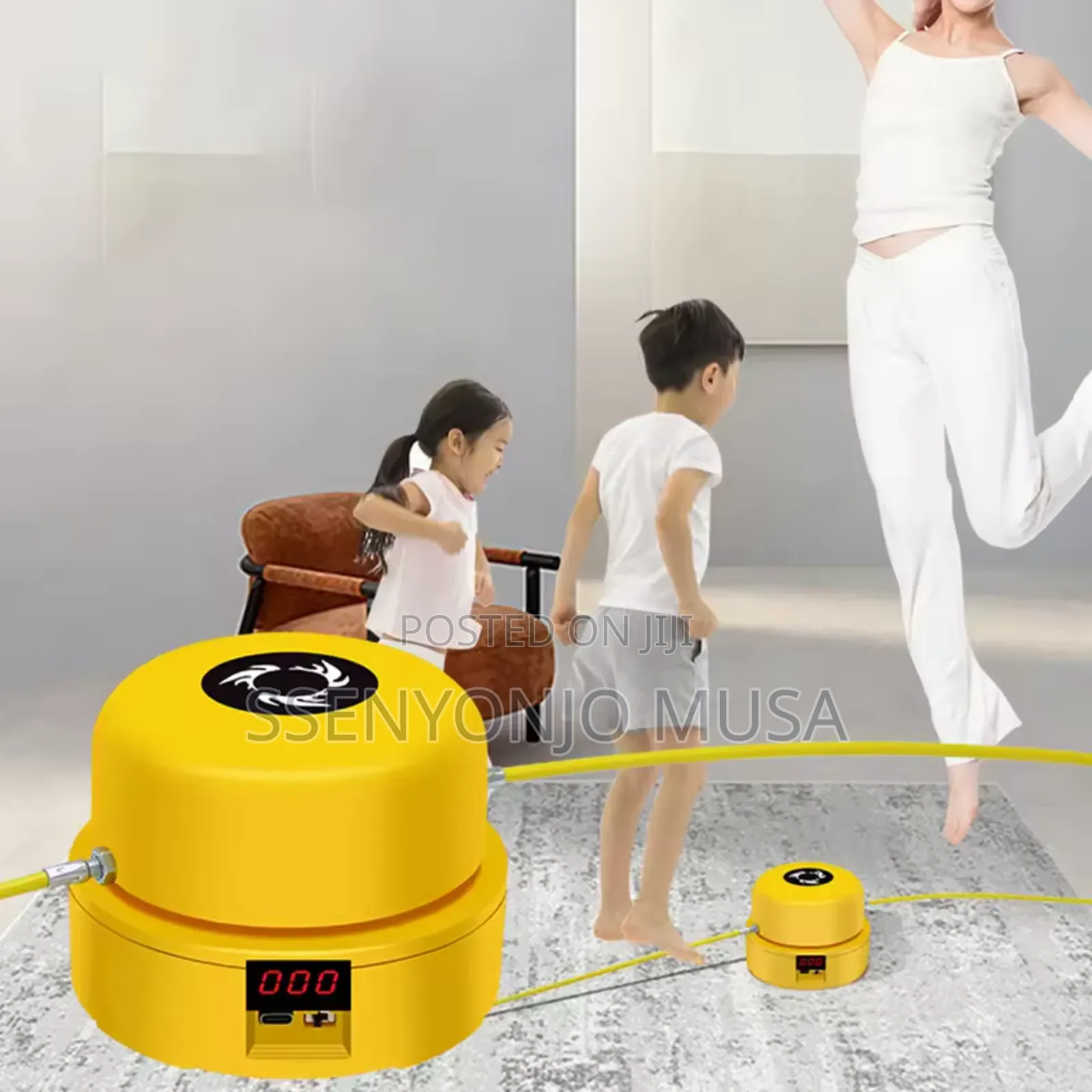 Smart Electric Skipping Rope Machine – Automatic Counting,Rechargeable