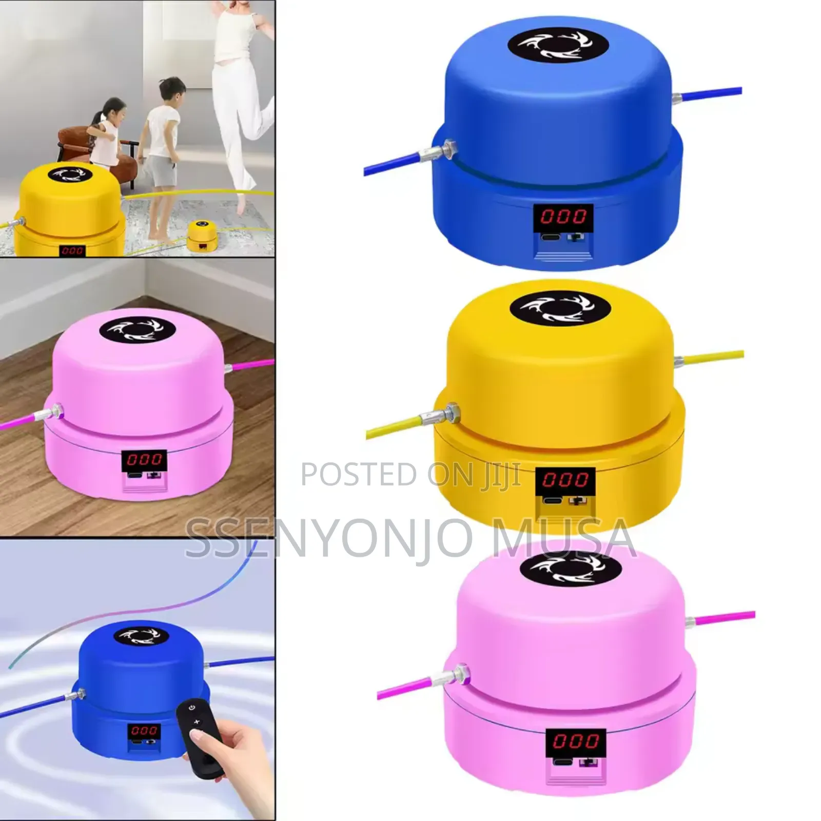 Smart Electric Skipping Rope Machine – Automatic Counting,Rechargeable