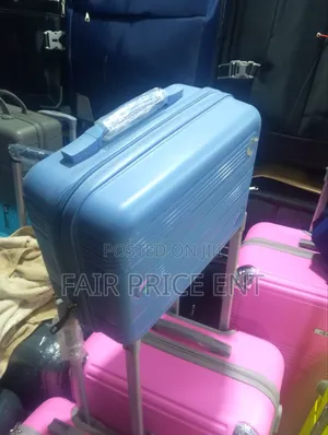 Portable Handbag Beauty Case. Medium. ( Blue )