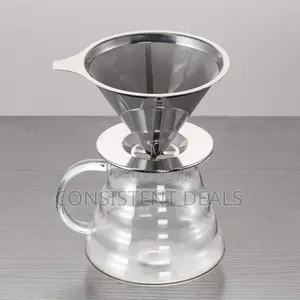 Reusable Coffee Filter Holder Pour Coffee Drip Coffee Pot Net