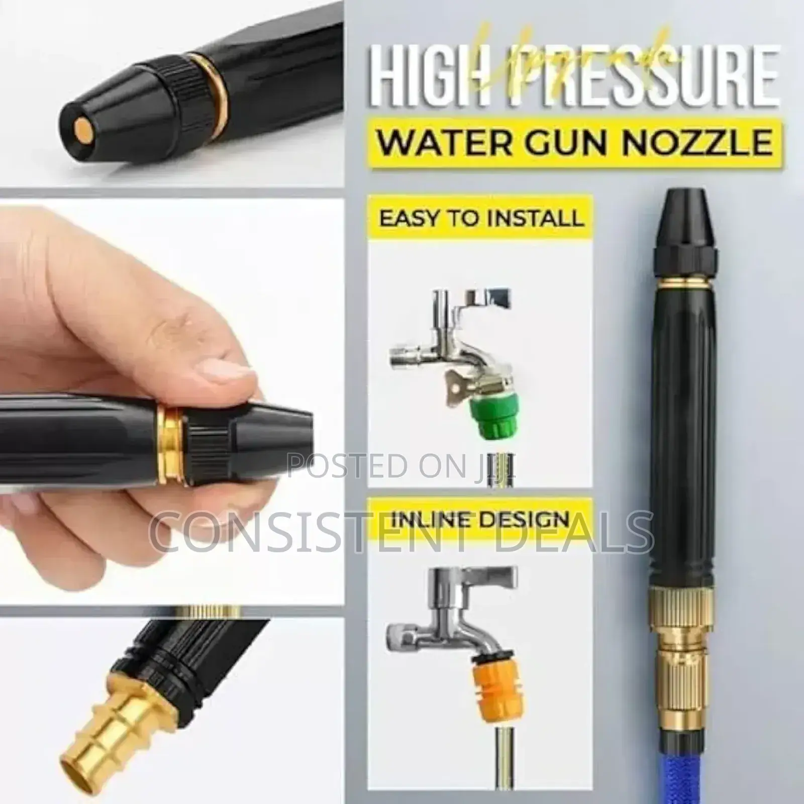 Heavy Duty 3 Layered Braided Pvc Garden Hose Pipe
