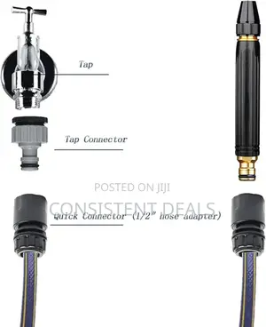 Heavy Duty 3 Layered Braided Pvc Garden Hose Pipe
