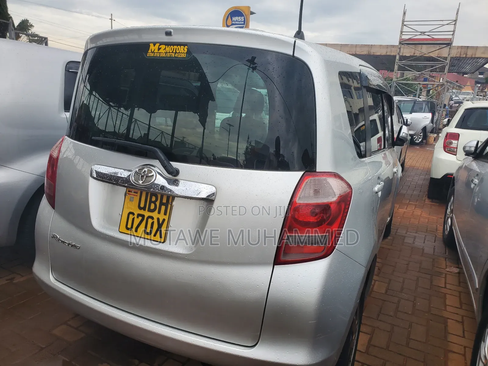 Toyota Ractis 2008 Silver