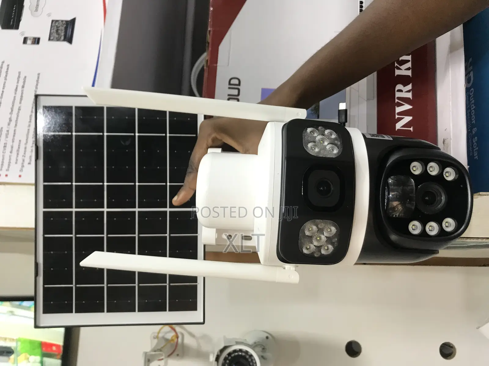 4g Duo Lens Solar Camera