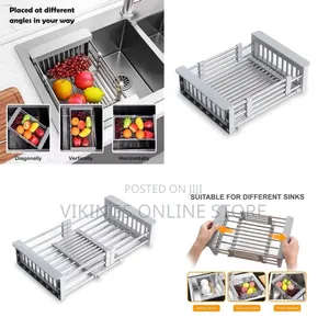 Expandable Over-the-Sink Drying Rack - Multicolor