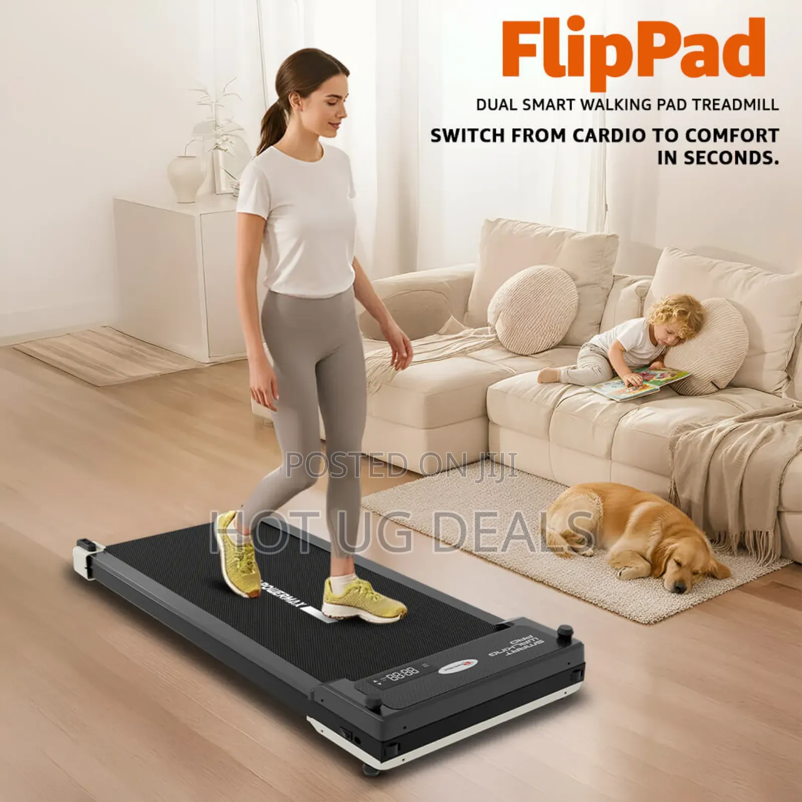 Electric Treadmill Machine With Remote Control With Out Stands