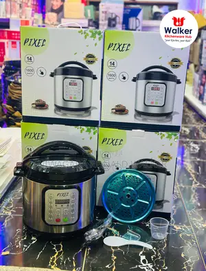 7.0l Pixel Electric Pressure Cooker With a Steamer Plate