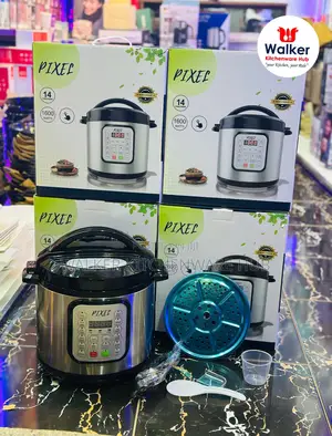 6.0l Pixel Electric Pressure Cooker With a Steamer Plate