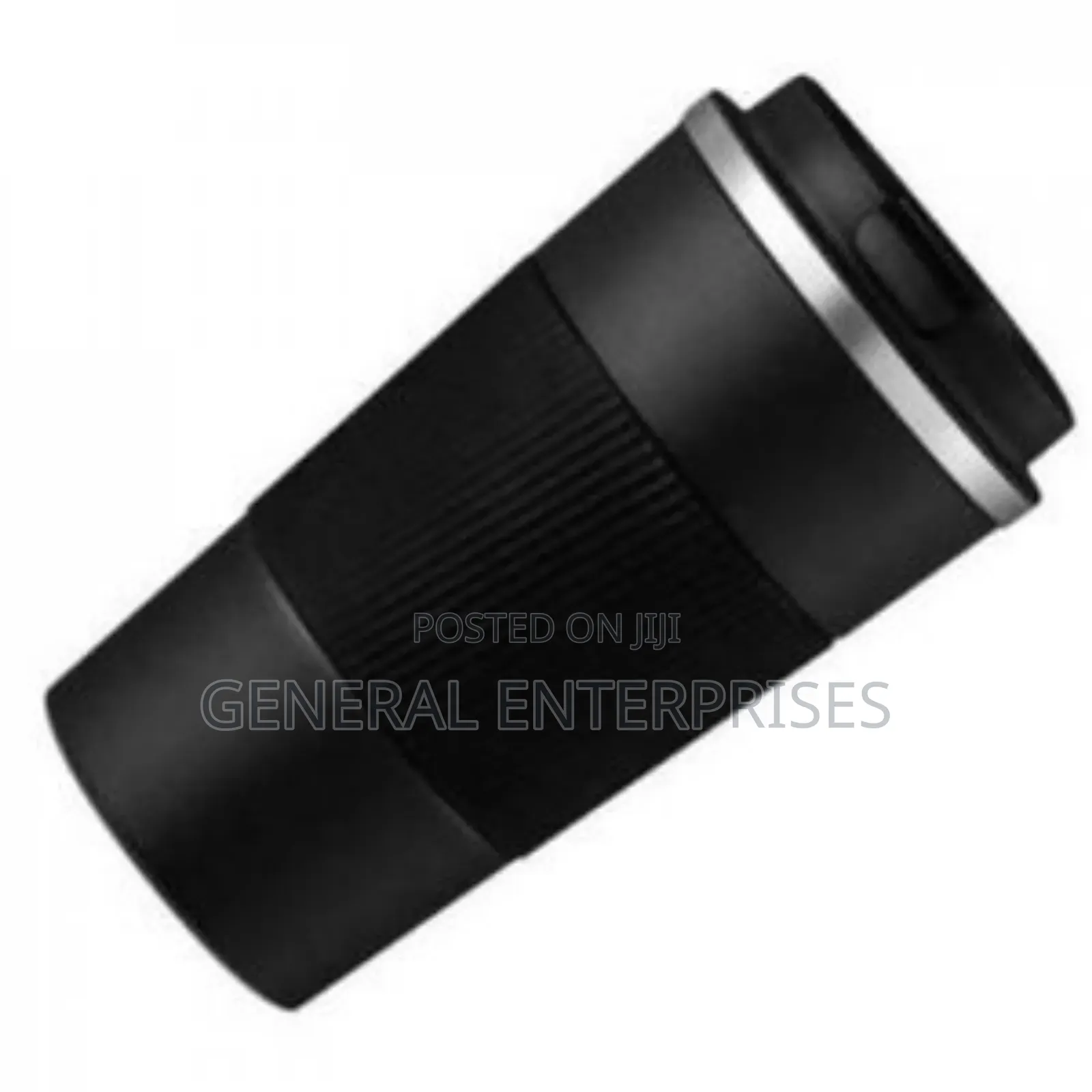 Black Stainless Steel Travel Mug