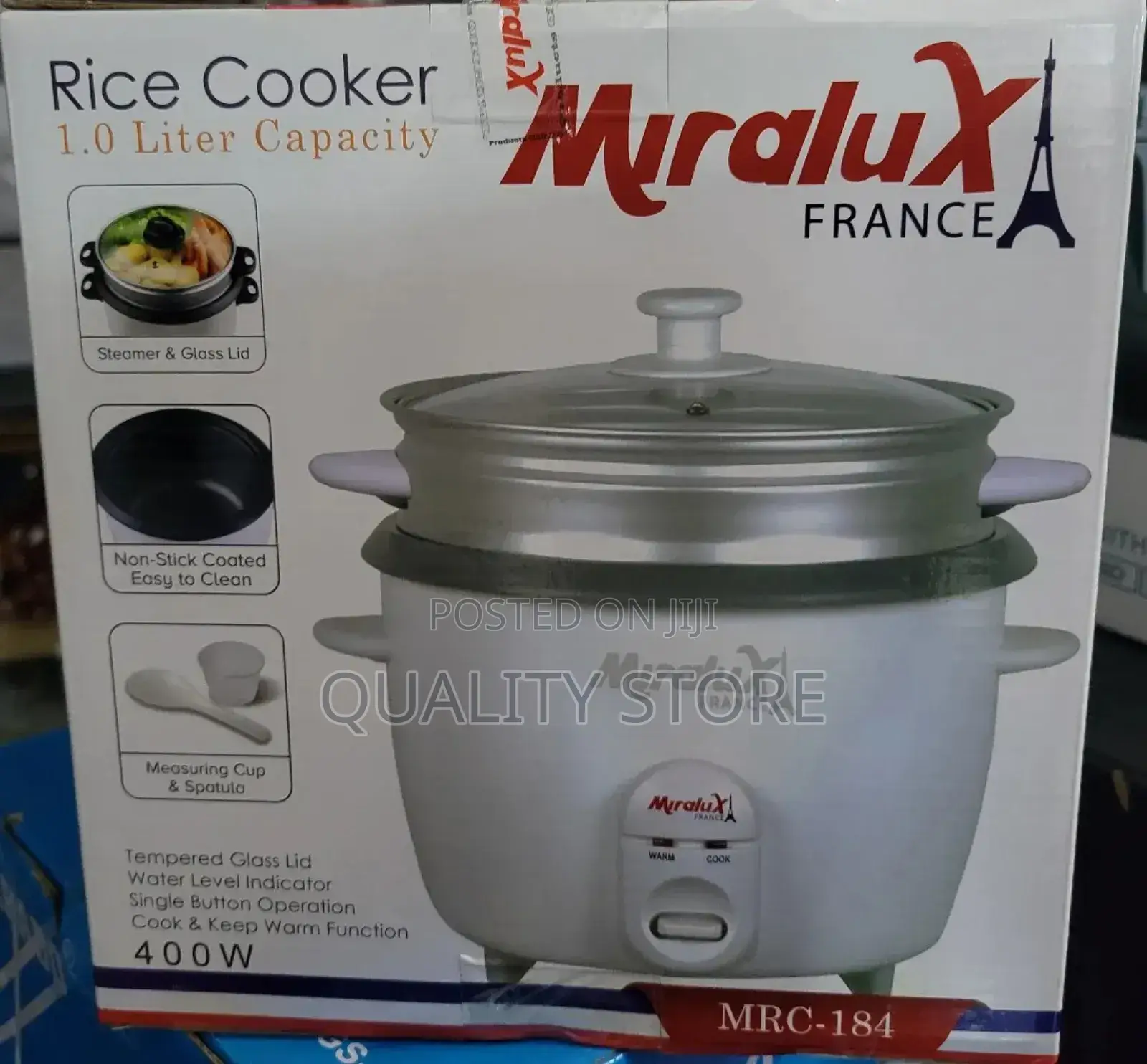 Miralux Rice Cooker 1.0 L MRC -184
