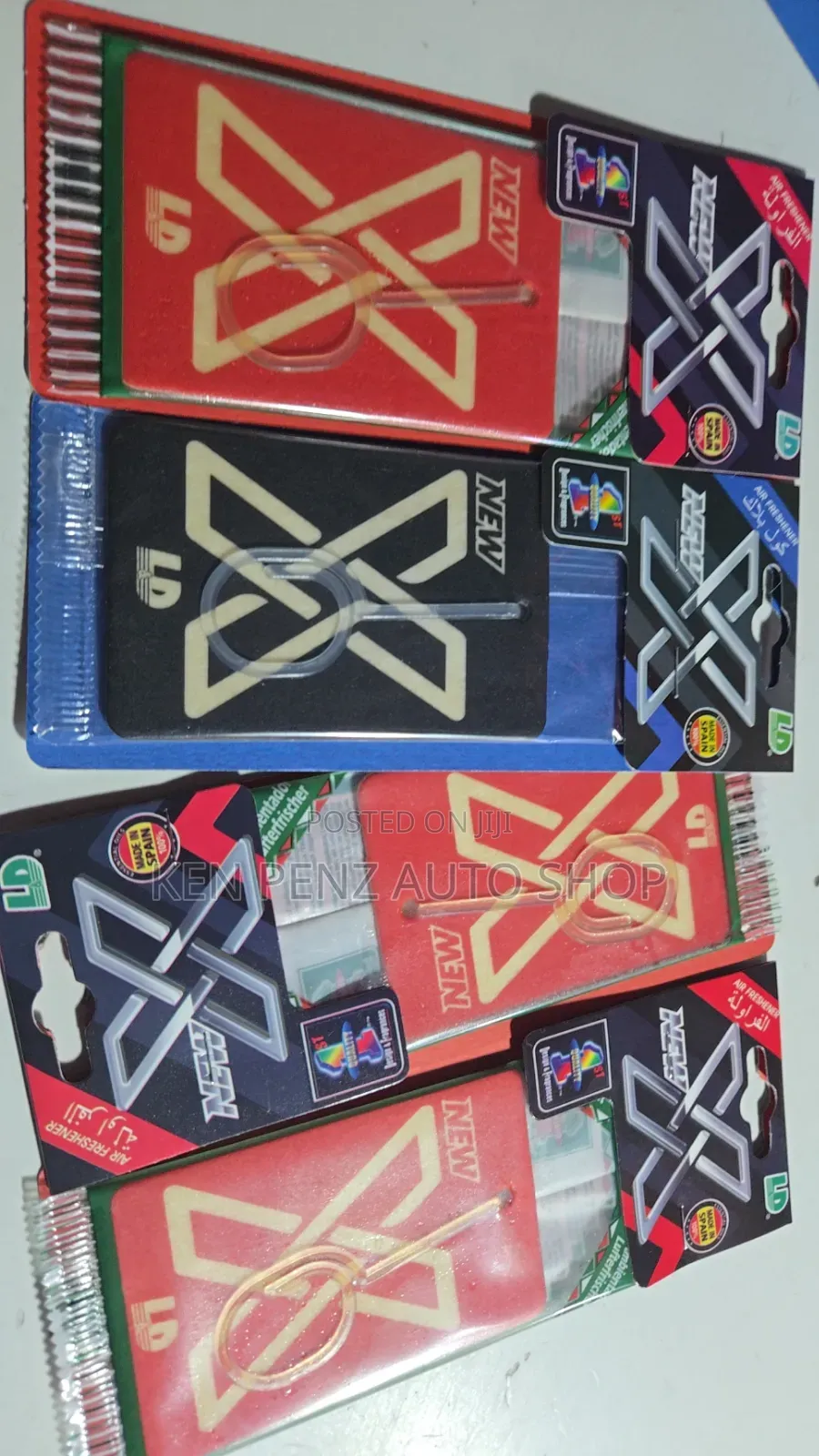 L D Paper Air Fresheners Designed for Cars,Homes or Offices