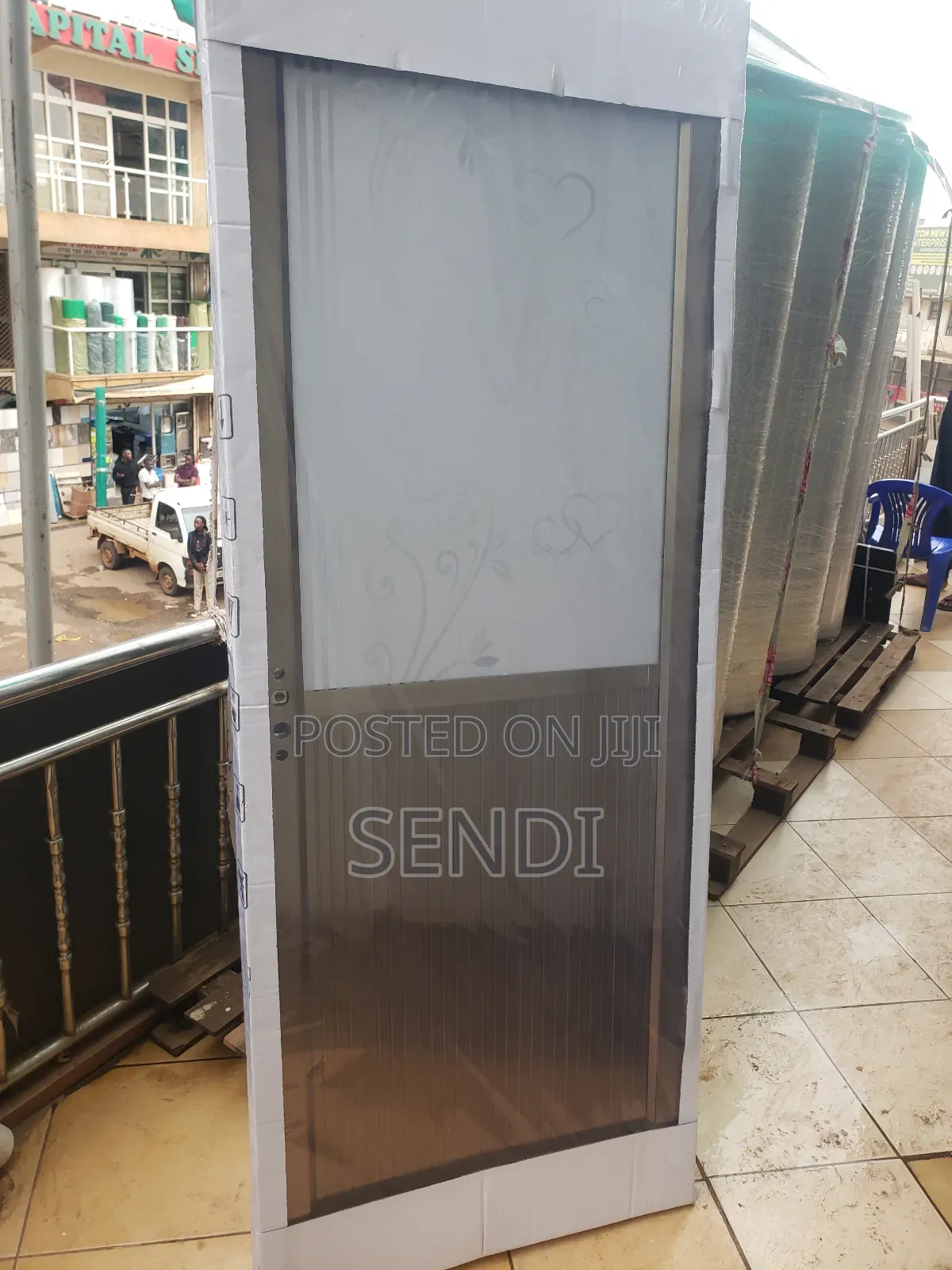Aluminum Bathroom Door