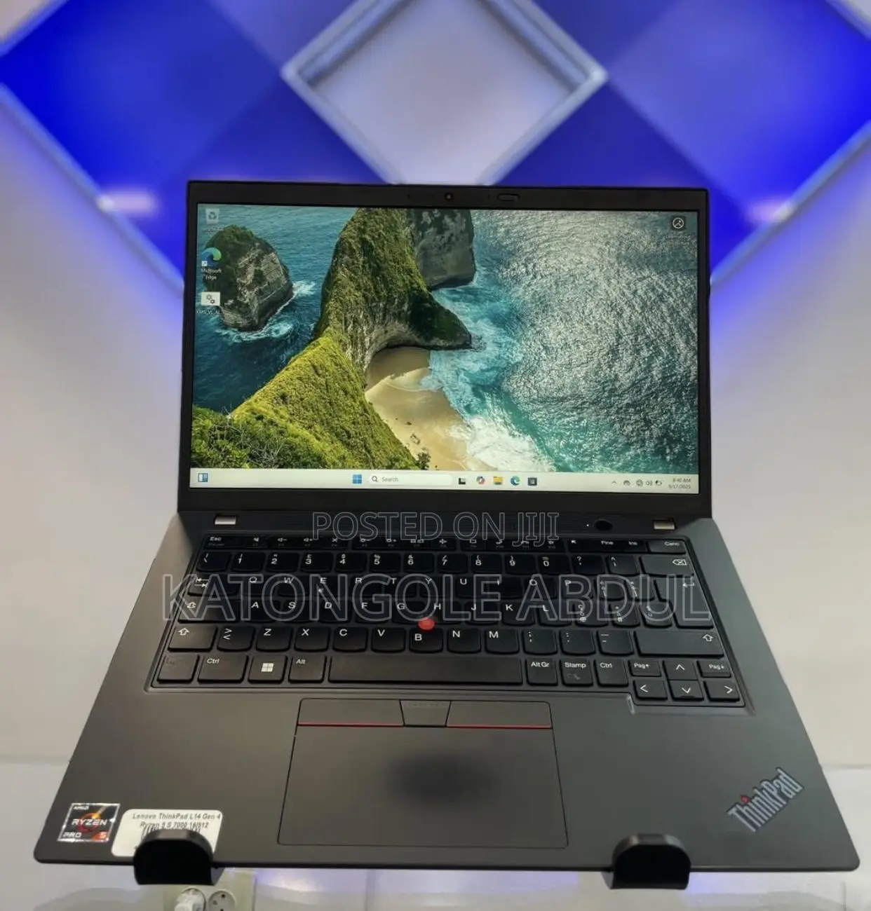 New Laptop Lenovo Thinkpad L14 8GB AMD Ryzen 5 SSD 256GB