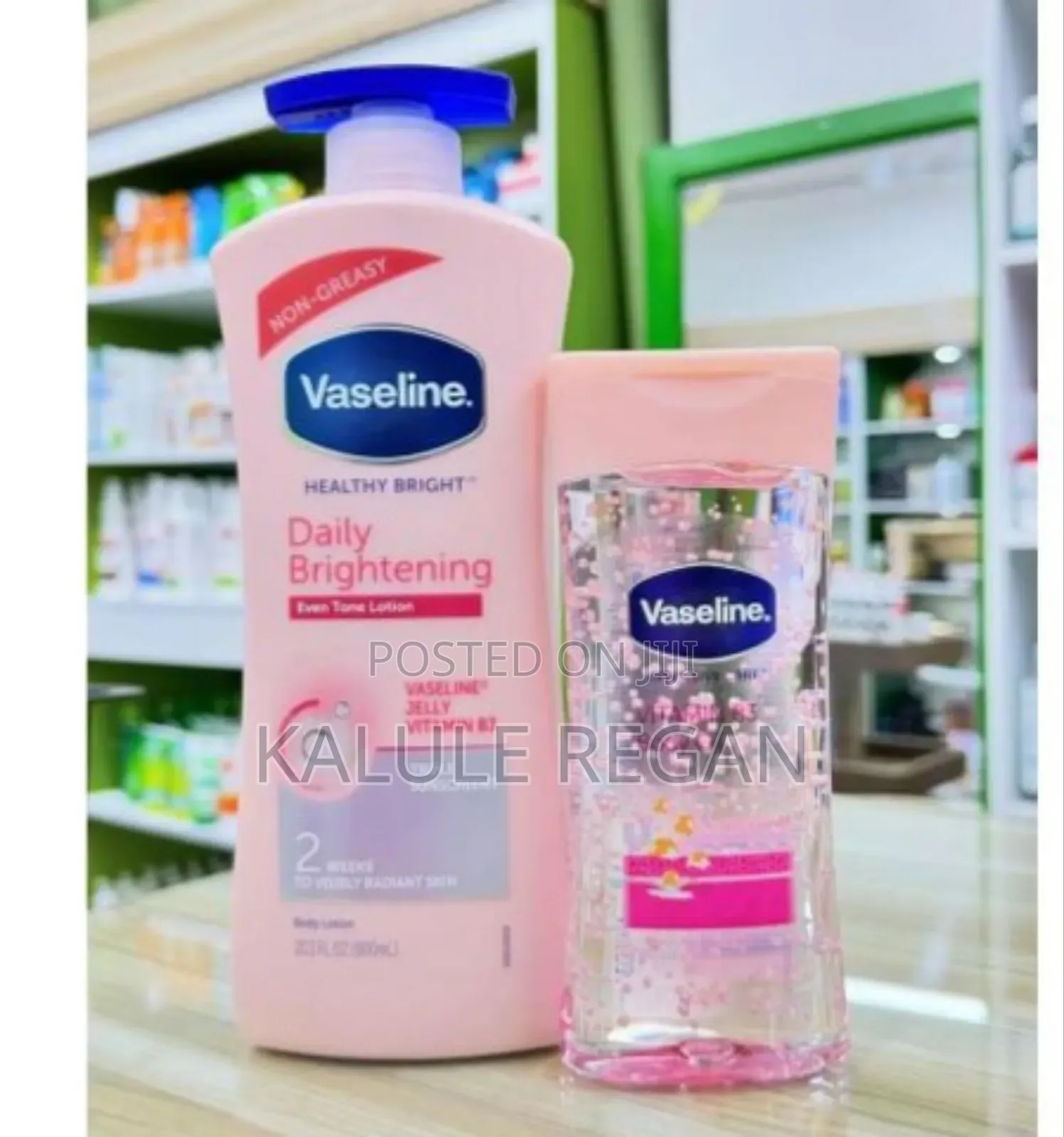 Vaseline Healthy Bright Daily Brightening Even Tone Lotion Serum -
