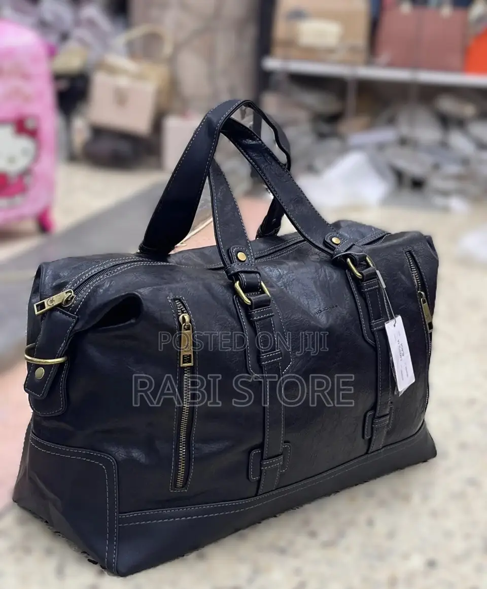Leather Duffle Bag