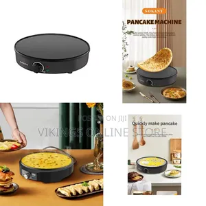 Sokany Electric Barbeque Chapati,Omelets, Pies, Crepe Tortilla Maker