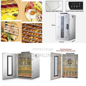 Professional Grade Stainless Steel Food Dehydrator -Multi-Layer Trays