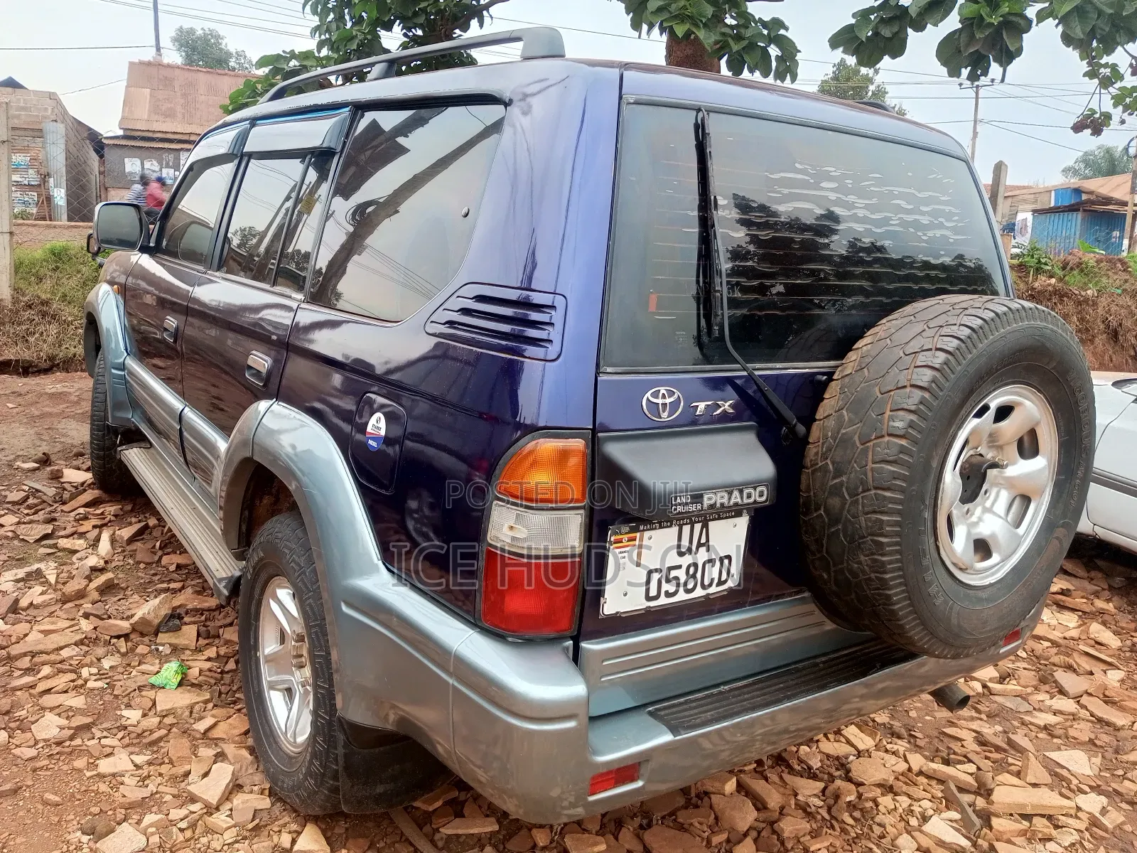 Toyota Land Cruiser Prado 2002 Blue