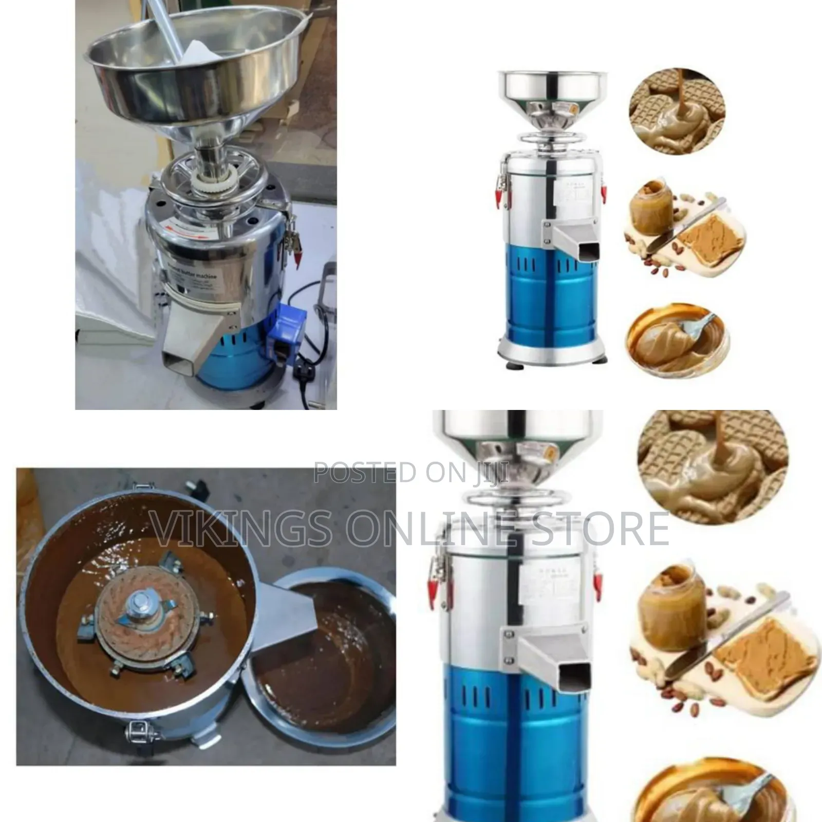 Commercial Stainless Steel Peanut Butter Grinder / Colloid Mill