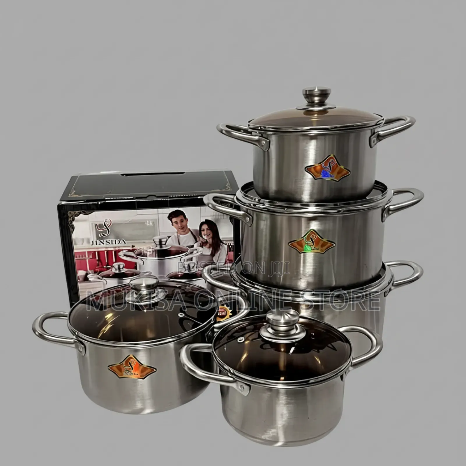 Dolphin Stainless Steel Cookware Set