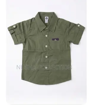 Boys Plain Linen Shirts