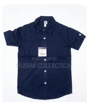 Boys Plain Linen Shirts