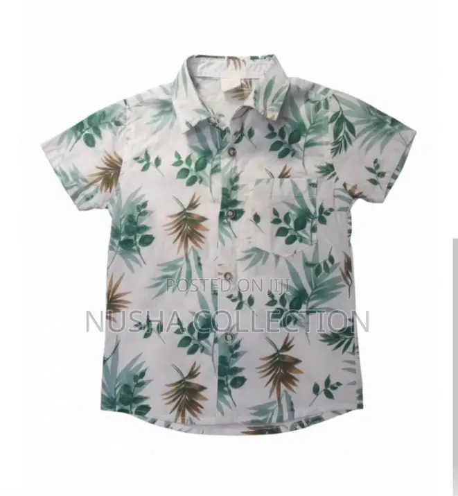 Boys Floral Print Shirts