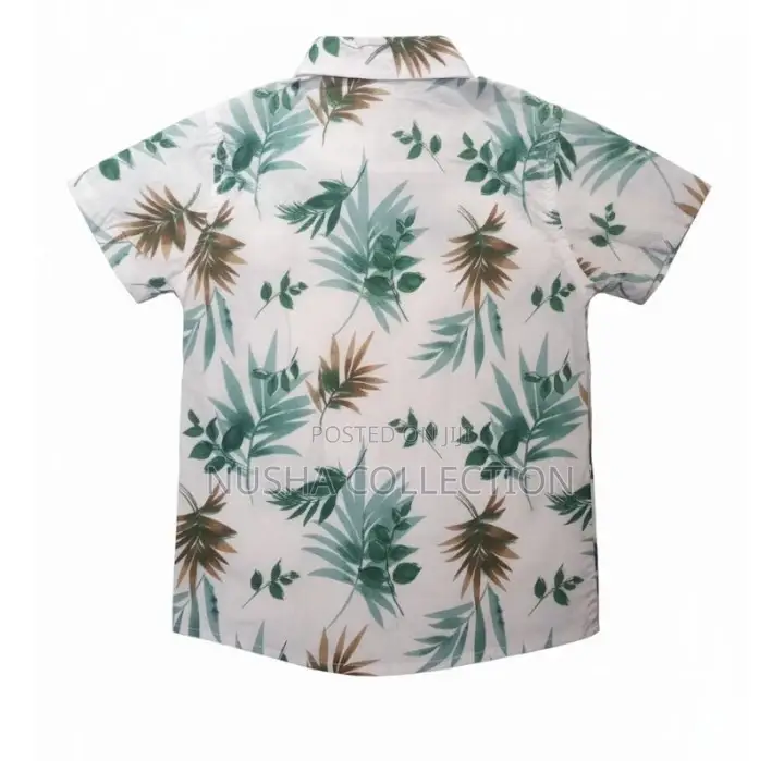 Boys Floral Print Shirts