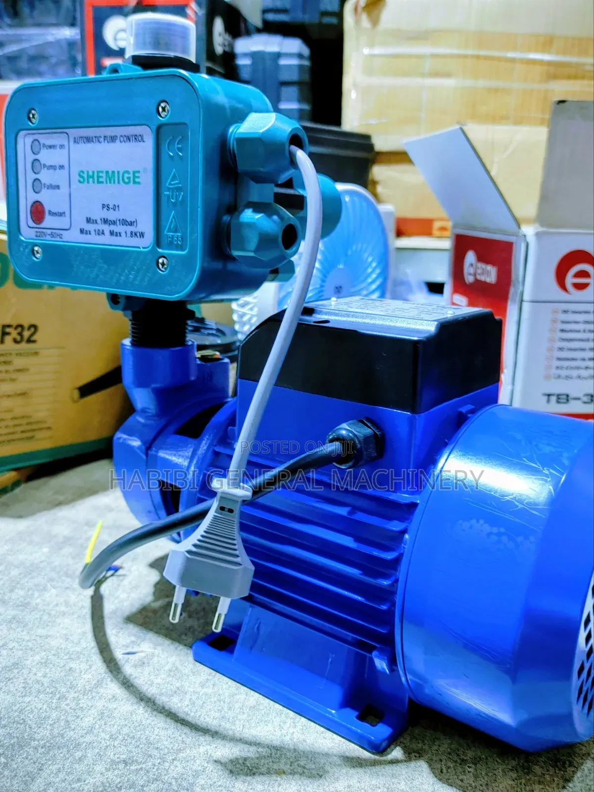 Usk Surface Water Pump Shimuge Controllers Setup