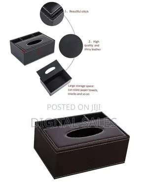 4 Compartment Tissue Paper Box Holder
