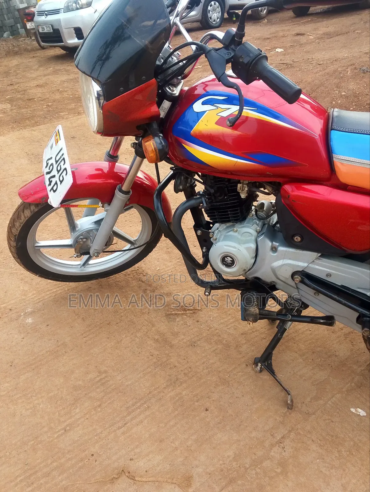 Bajaj Boxer 125 2024 Red