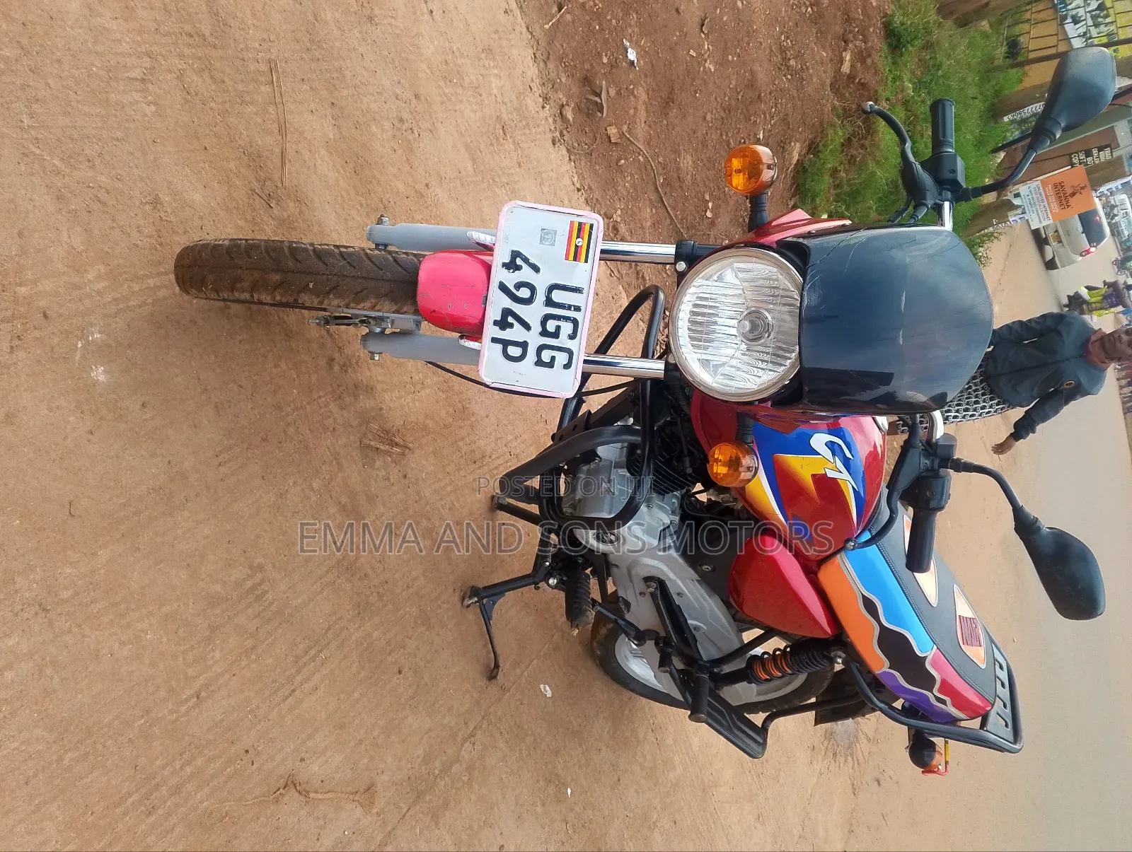 Bajaj Boxer 125 2024 Red