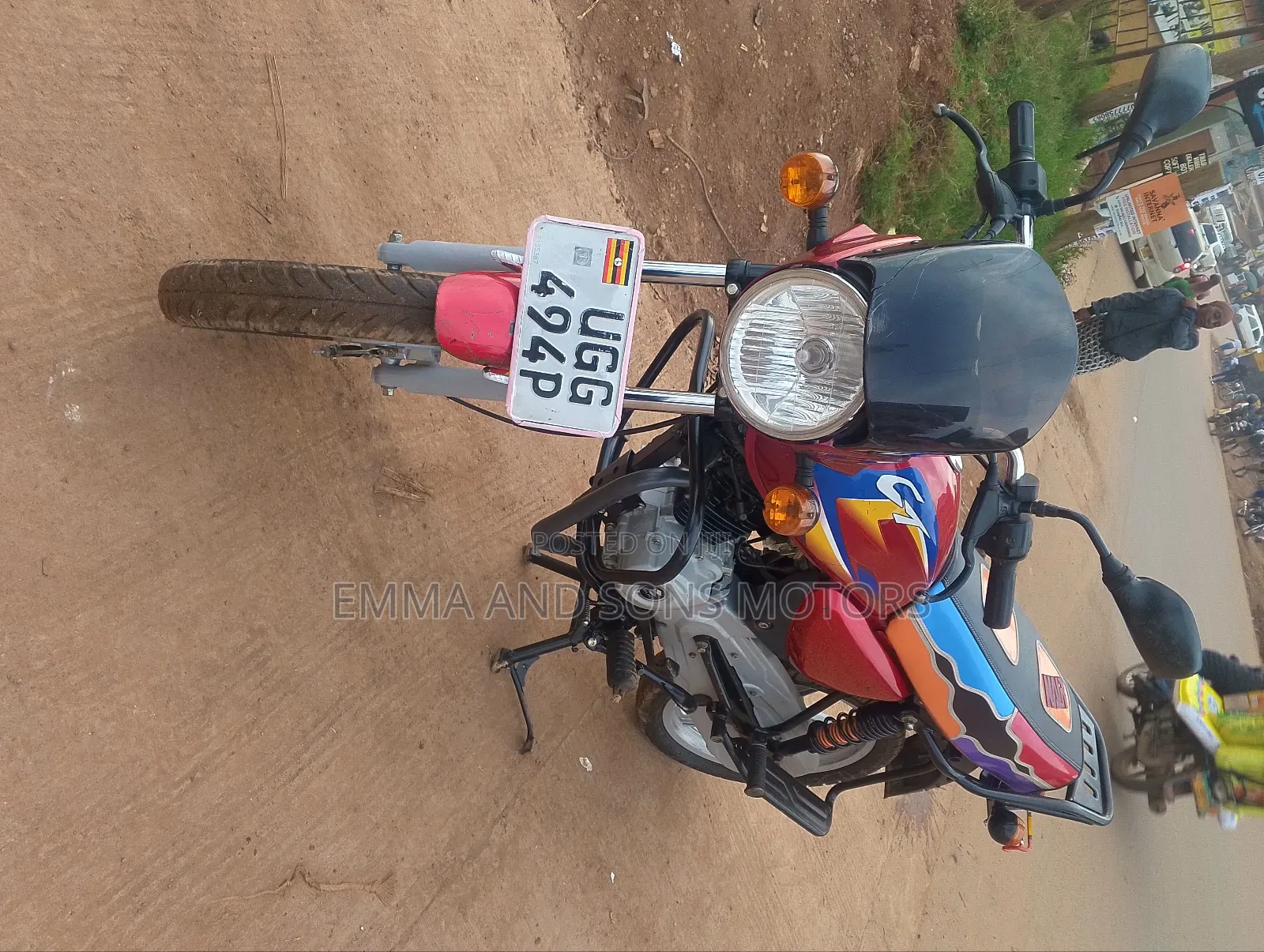 Bajaj Boxer 125 2024 Red