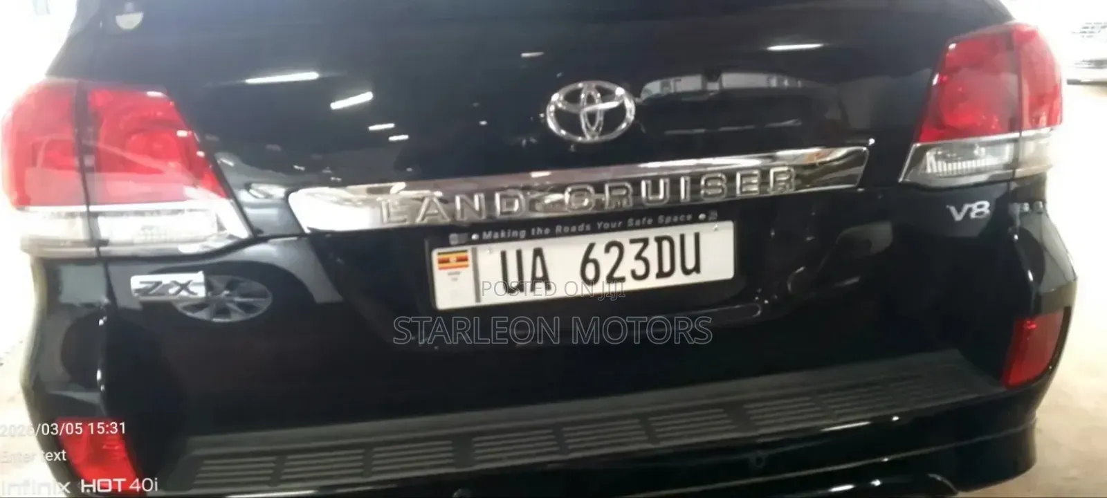 Toyota Land Cruiser 4.6 V8 ZX 2012 Black
