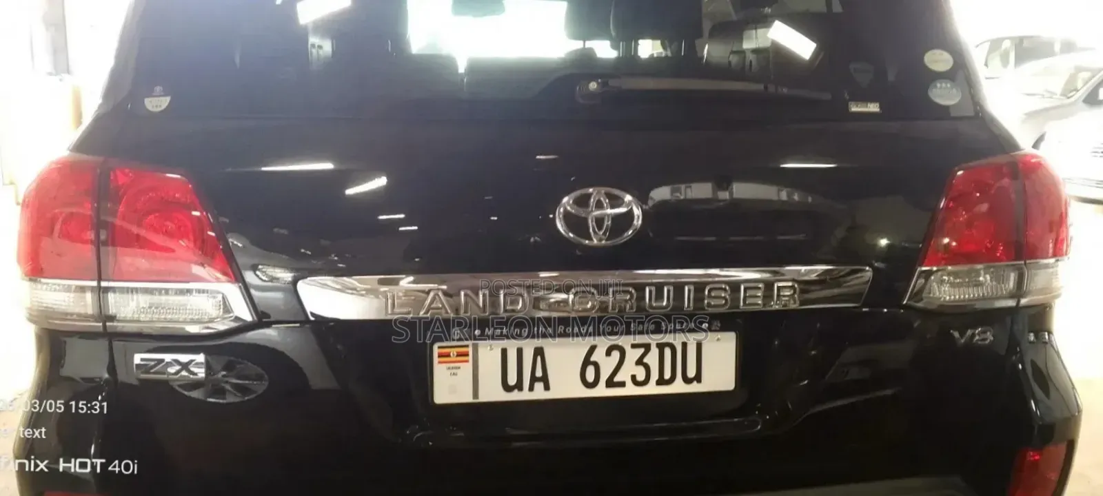 Toyota Land Cruiser 4.6 V8 ZX 2012 Black
