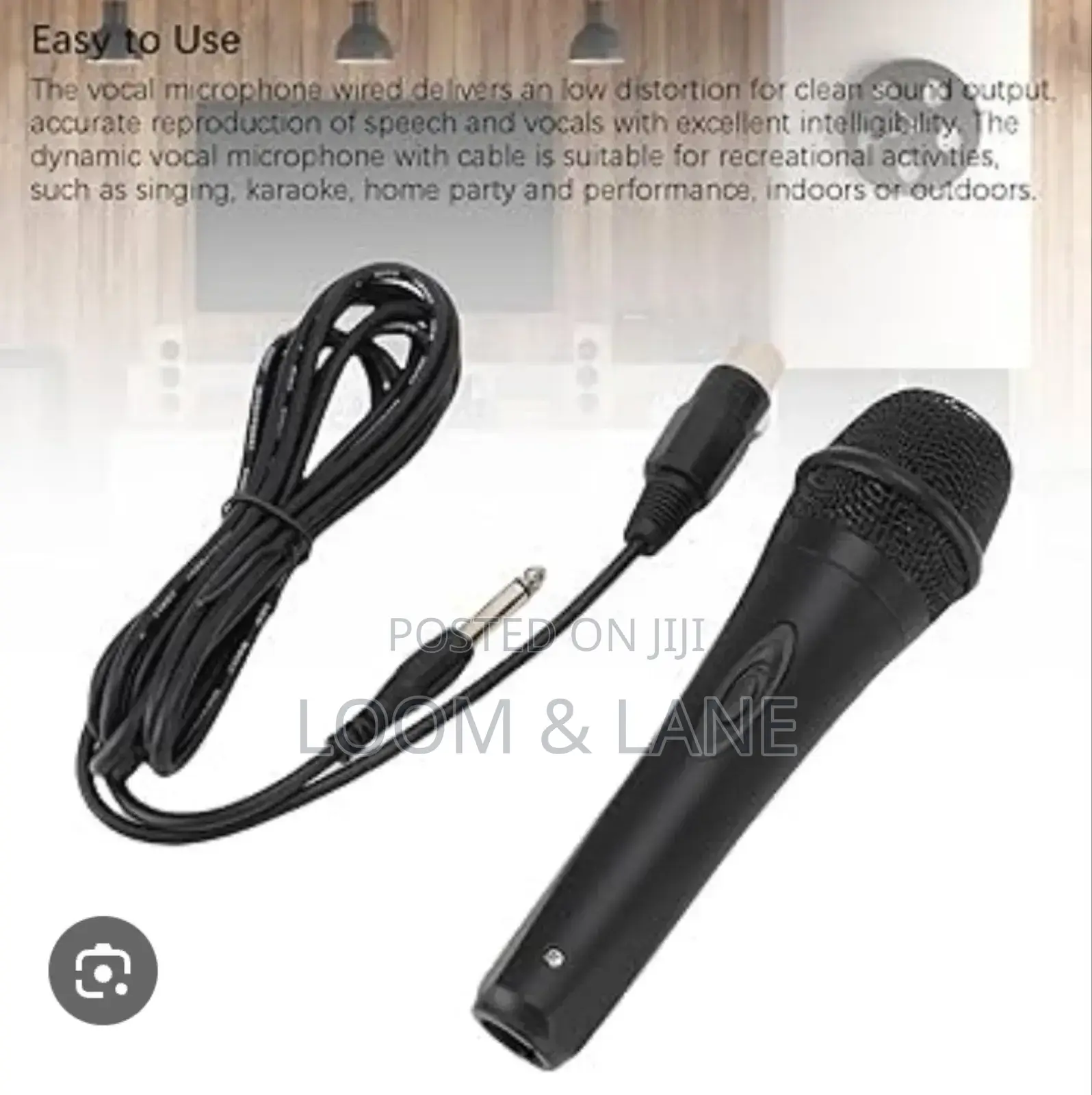 High Quality Metallic Vocals Microphone