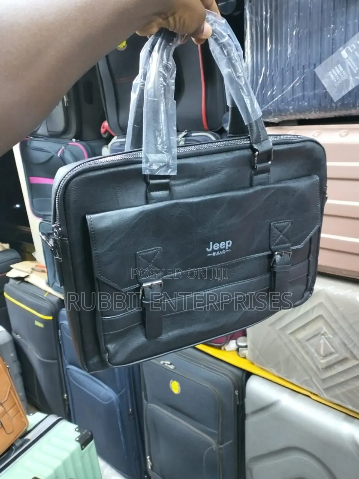Black Jeep Briefcase